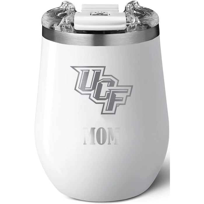 Brumate Uncorkd XL Wine Tumbler with UCF Knights Mom Primary Logo