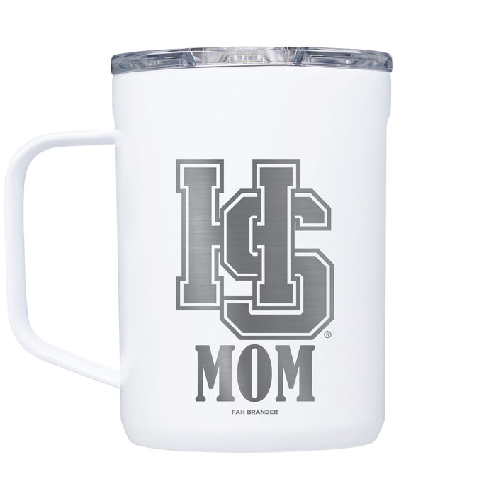 Corkcicle Coffee Mug with Hampden Sydney Mom and Primary Logo