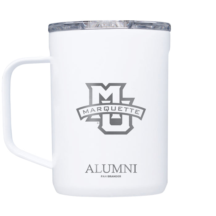 Corkcicle Coffee Mug with Marquette Golden Eagles Alumni Primary Logo