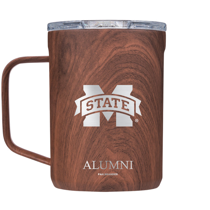 Corkcicle Coffee Mug with Mississippi State Bulldogs Alumni Primary Logo
