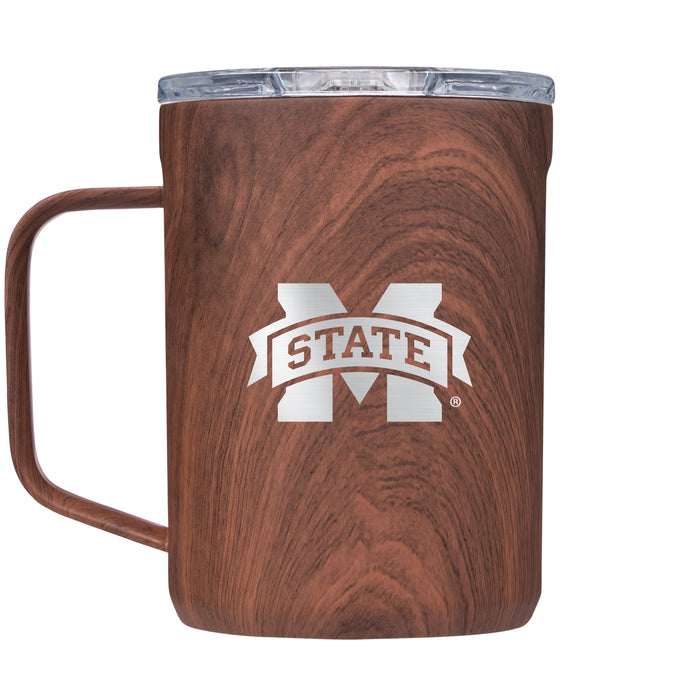 Corkcicle Coffee Mug with Mississippi State Bulldogs Primary Logo