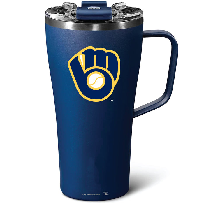 BruMate Toddy 22oz Tumbler with Milwaukee Brewers Secondary Logo