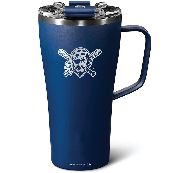 BruMate Toddy 22oz Tumbler with Pittsburgh Pirates Secondary Etched Logo