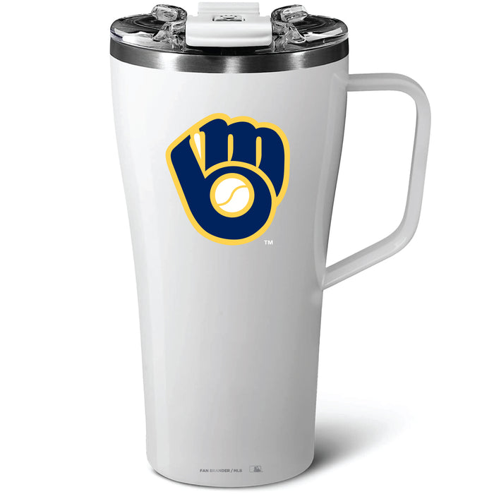BruMate Toddy 22oz Tumbler with Milwaukee Brewers Secondary Logo