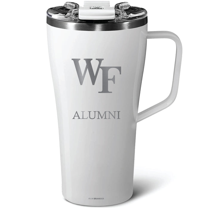 BruMate Toddy 22oz Tumbler with Wake Forest Demon Deacons Alumni Primary Logo
