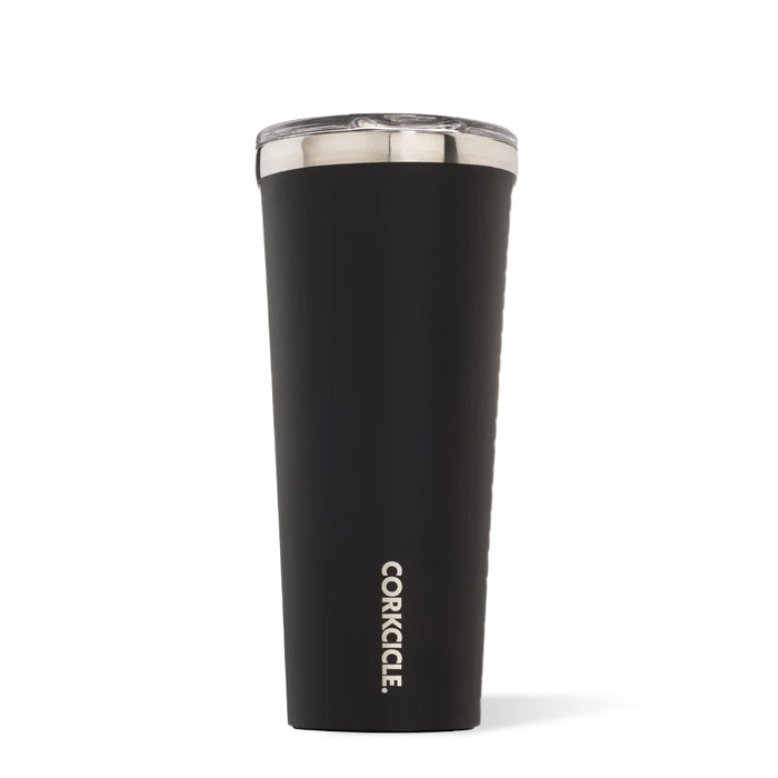 Triple Insulated Corkcicle Tumbler with Cincinnati Reds Etched Wordmark Logo