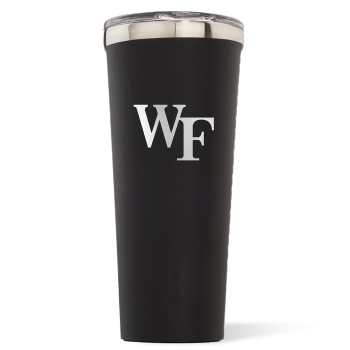 Triple Insulated Corkcicle Tumbler with Wake Forest Demon Deacons Primary Logo