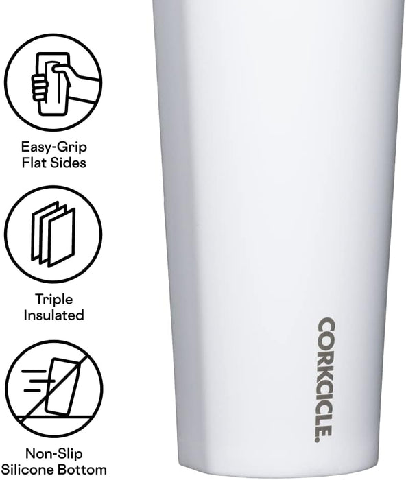 Corkcicle Cold Cup Triple Insulated Tumbler with Florida Panthers Primary Logo