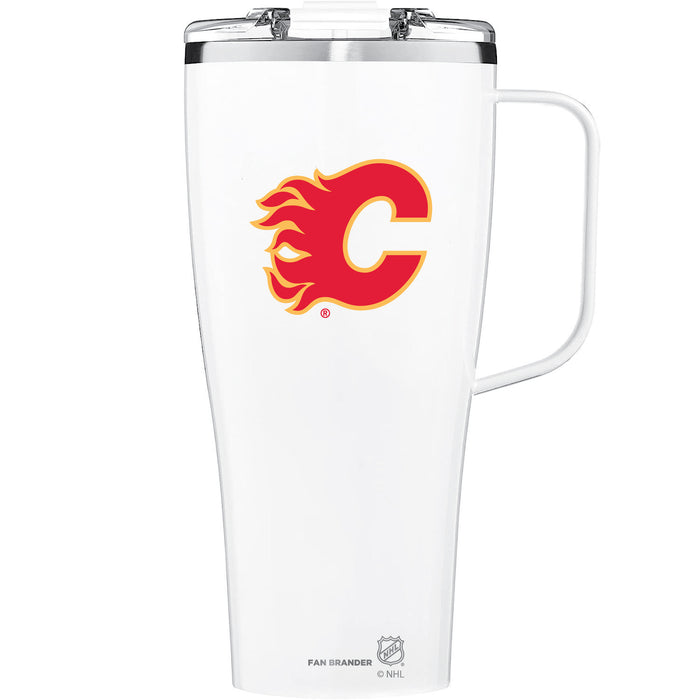 BruMate Toddy XL 32oz Tumbler with Calgary Flames Primary Logo