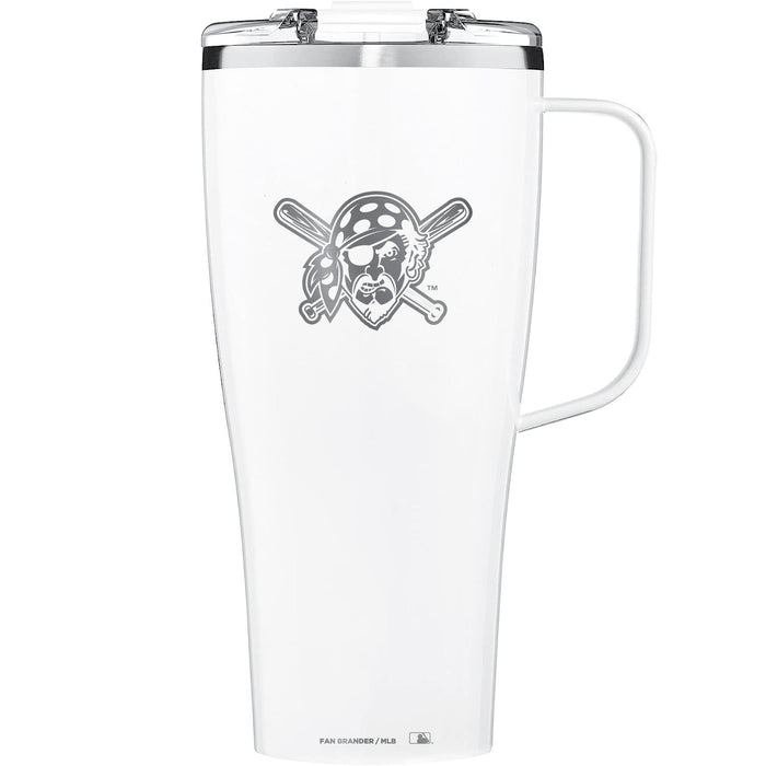 BruMate Toddy XL 32oz Tumbler with Pittsburgh Pirates Secondary Etched Logo