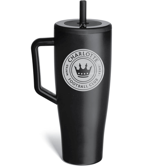 BruMate Era Tumbler with Charlotte FC Etched Primary Logo