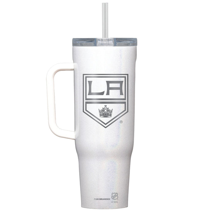Corkcicle Cruiser 40oz Tumbler with Los Angeles Kings Etched Primary Logo
