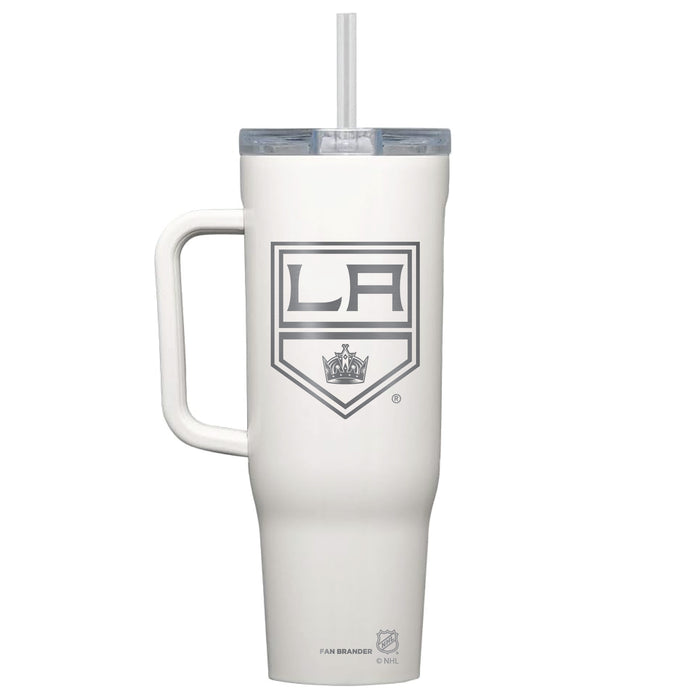 Corkcicle Cruiser 40oz Tumbler with Los Angeles Kings Etched Primary Logo