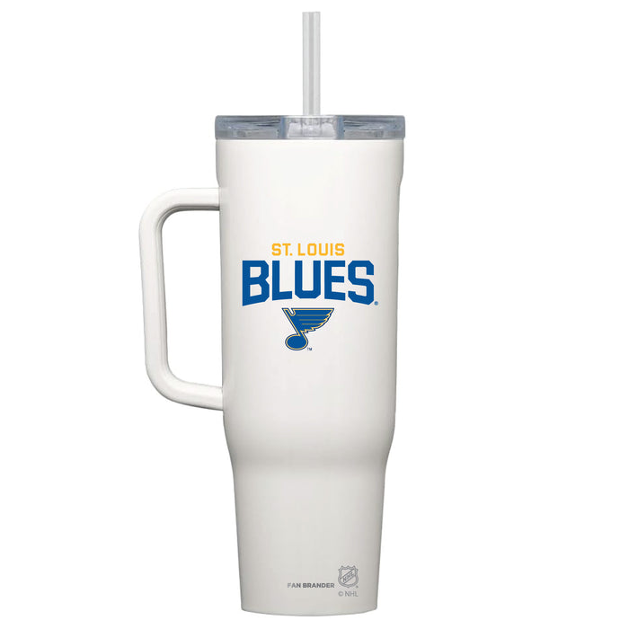 Corkcicle Cruiser 40oz Tumbler with St. Louis Blues Secondary Logo