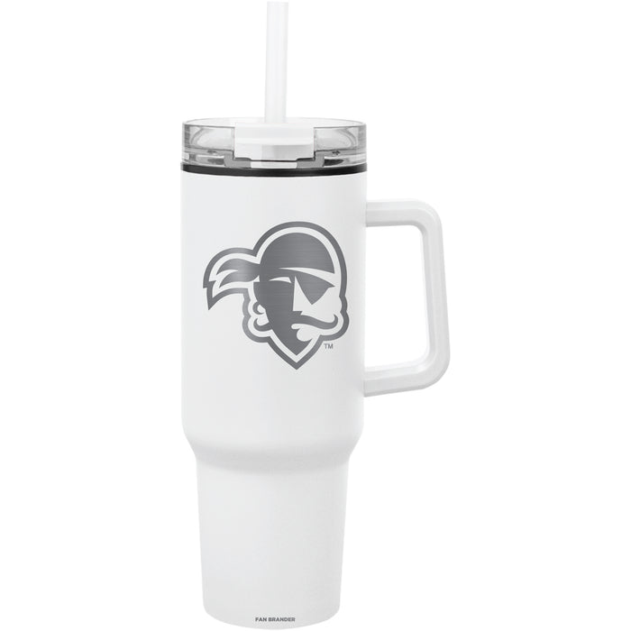 Fan Brander Quest Series 40oz Tumbler with Seton Hall Pirates Etched Primary Logo