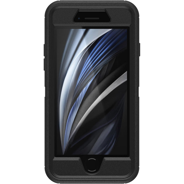 OtterBox Black Phone case with North Dakota State Bison Tide Primary Logo and Striped Design