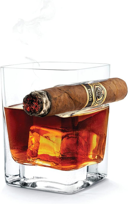 Corkcicle Cigar Glass with Georgia Southern Eagles Strutting Eagle