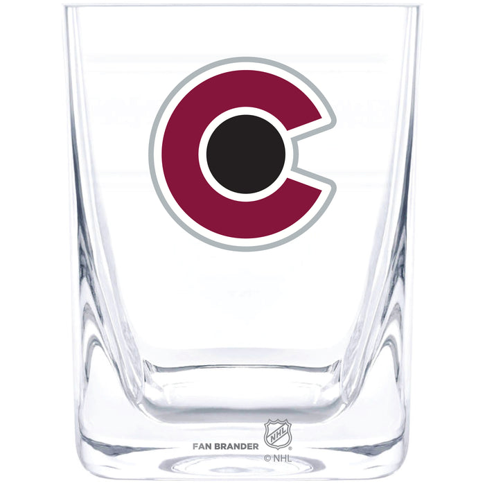 Corkcicle Cigar Glass with Colorado Avalanche Secondary Logo