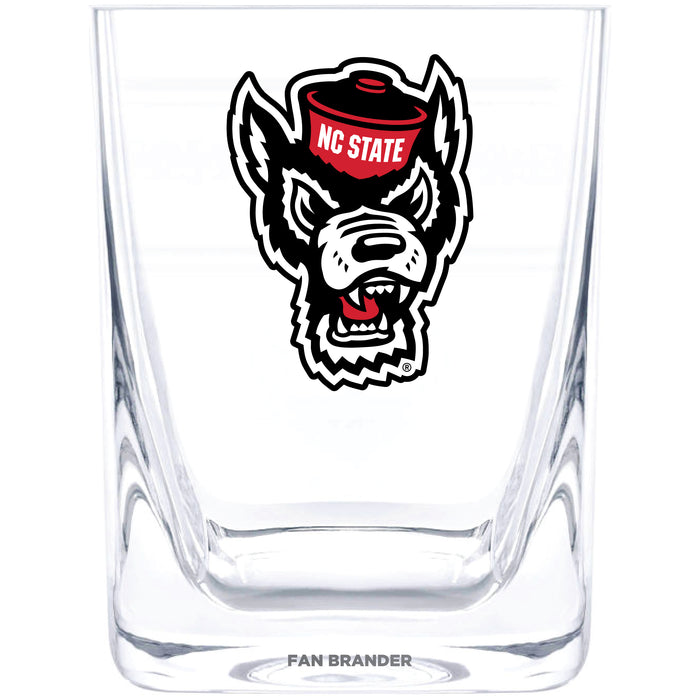 Corkcicle Cigar Glass with NC State Wolfpack NC State Wolf Head