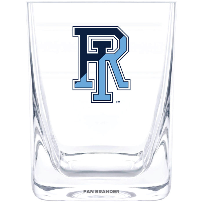 Corkcicle Cigar Glass with Rhode Island Rams Primary Logo
