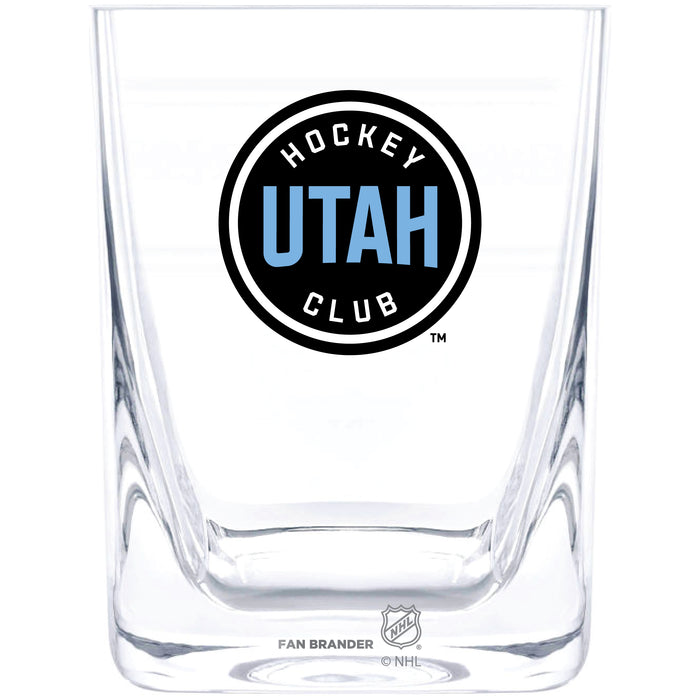 Corkcicle Cigar Glass with Utah Hockey Club Primary Mark