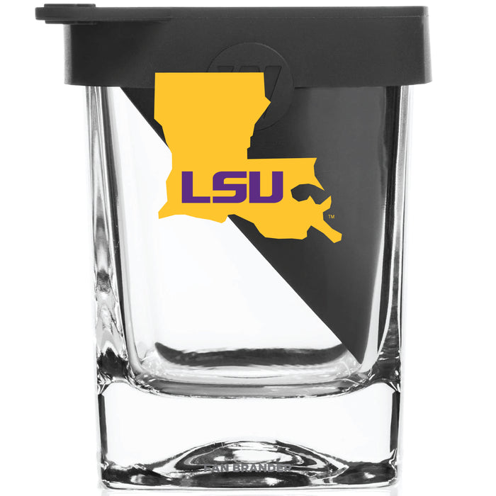 Corkcicle Wiskey Wedge with LSU Tigers State Design