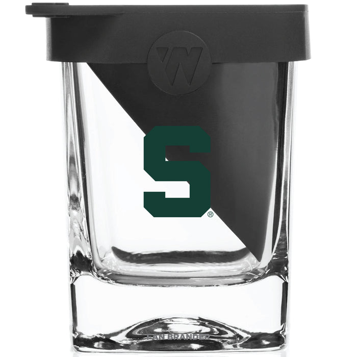 Corkcicle Wiskey Wedge with Michigan State Spartans Block S