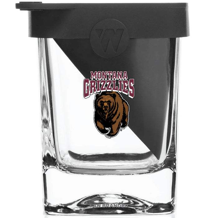 Corkcicle Wiskey Wedge with Montana Grizzlies Primary Logo