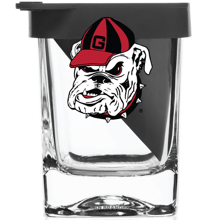 Corkcicle Wiskey Wedge with Georgia Bulldogs Georgia Bulldog