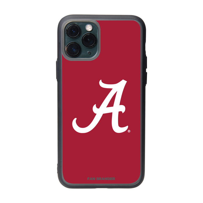 Fan Brander Slate series Phone case with Alabama Crimson Tide Alabama A With Team Background