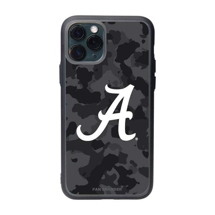 Fan Brander Slate series Phone case with Alabama Crimson Tide Alabama A With Urban Camo Background