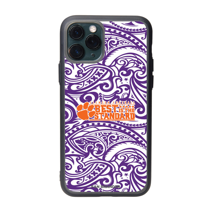 Fan Brander Slate series Phone case with Clemson Tigers Best Standard With Urban Camo Background