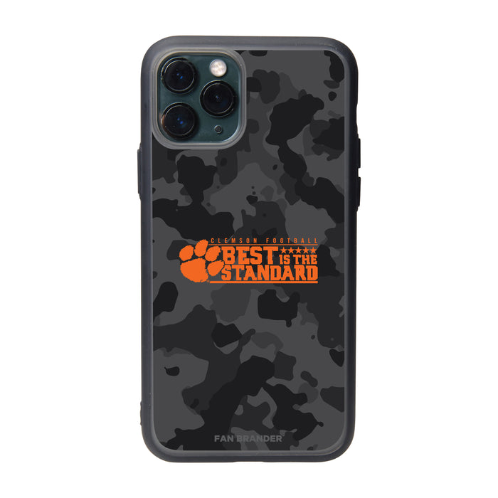 Fan Brander Slate series Phone case with Clemson Tigers Best Standard with Team Color Tribal