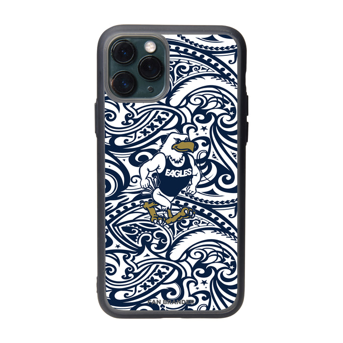 Fan Brander Slate series Phone case with Georgia Southern Eagles Strutting Eagle With Urban Camo Background