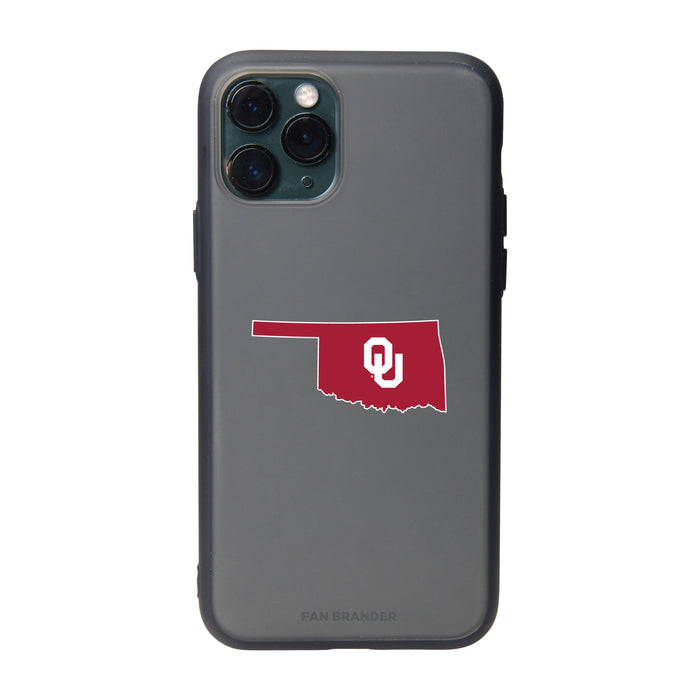 Fan Brander Slate series Phone case with Oklahoma Sooners State Design