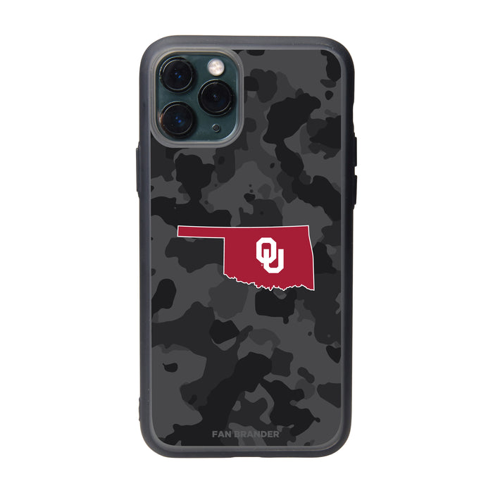 Fan Brander Slate series Phone case with Oklahoma Sooners State Design Urban Camo