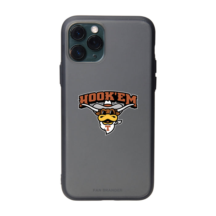 Fan Brander Slate series Phone case with Texas Longhorns  Hook EM