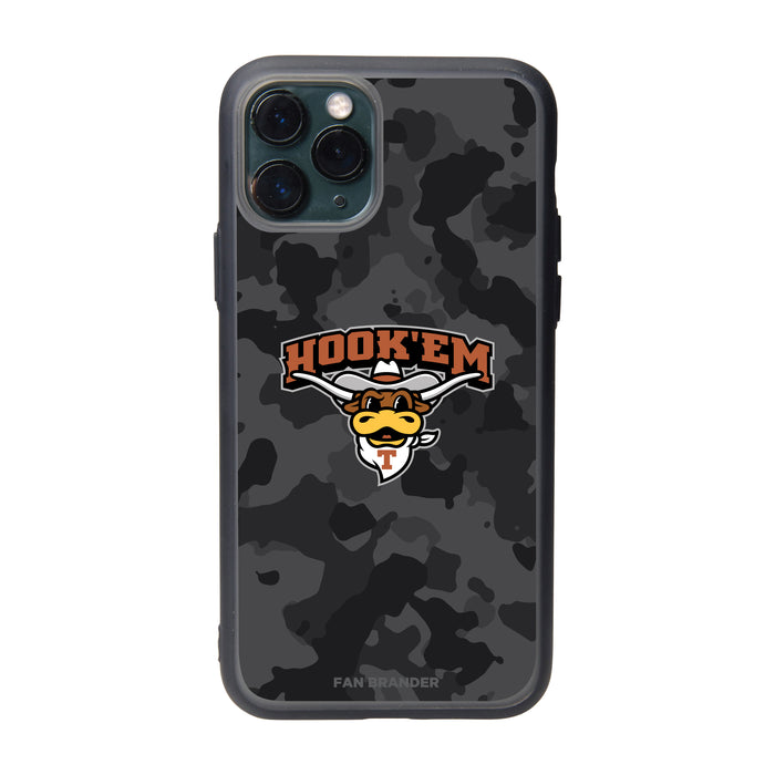 Fan Brander Slate series Phone case with Texas Longhorns  Hook EM with Team Color Tribal