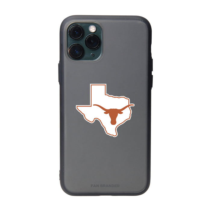 Fan Brander Slate series Phone case with Texas Longhorns  State Design