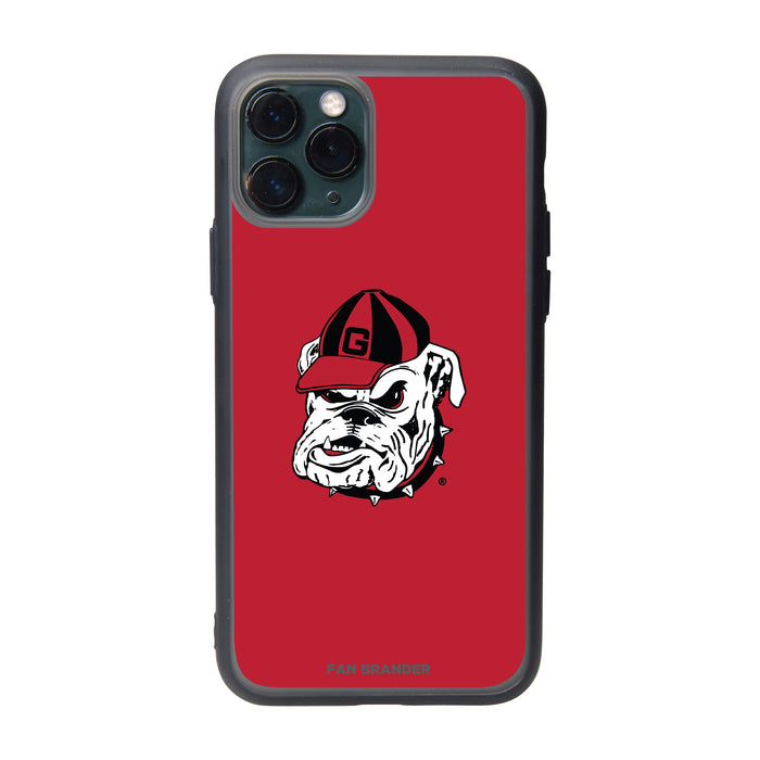 Fan Brander Slate series Phone case with Georgia Bulldogs Georgia Bulldog With Team Background