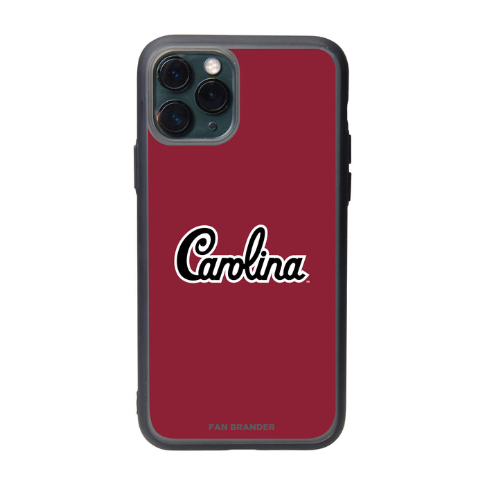 Fan Brander Slate series Phone case with South Carolina Gamecocks Carolina With Team Background