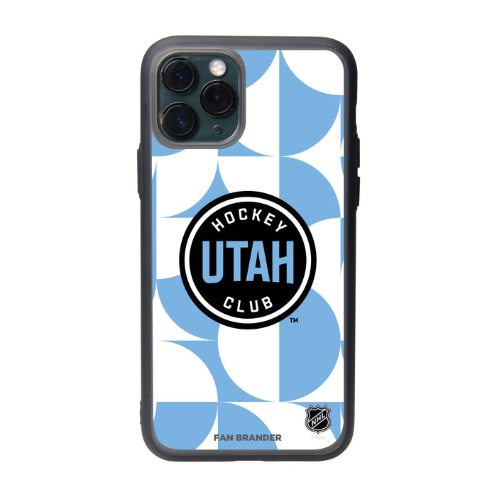 Fan Brander Slate series Phone case with Utah Hockey Club Geometric Circle