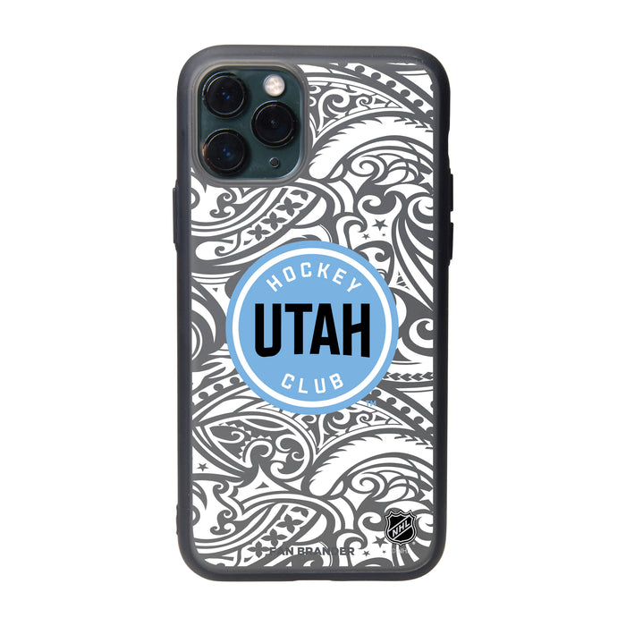 Fan Brander Slate series Phone case with Utah Hockey Club Black Tribal