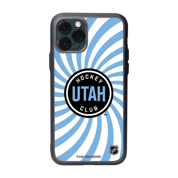 Fan Brander Slate series Phone case with Utah Hockey Club Groovey Burst