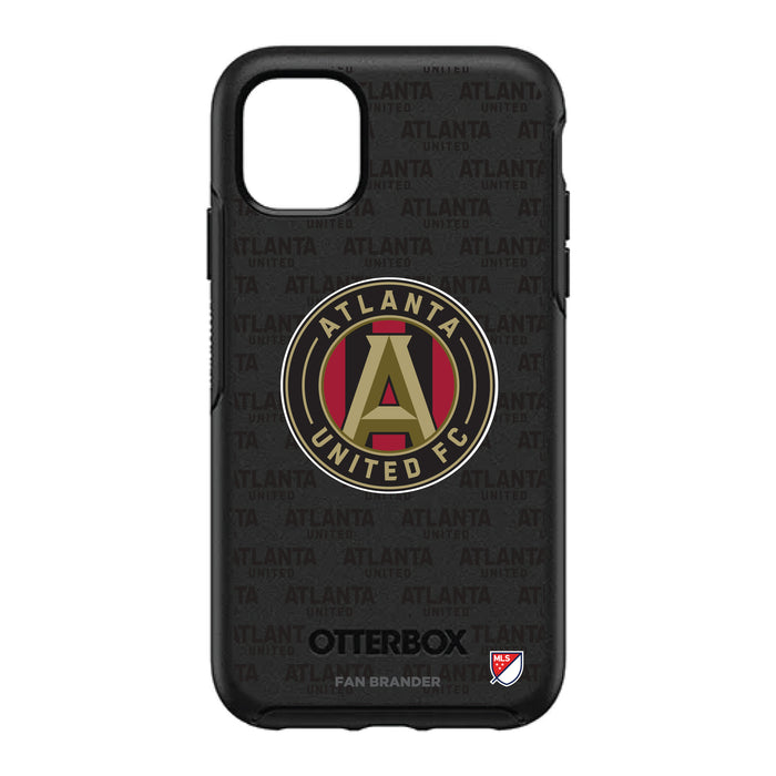 OtterBox Symmetry Black Phone case with Atlanta United FC Primary Logo