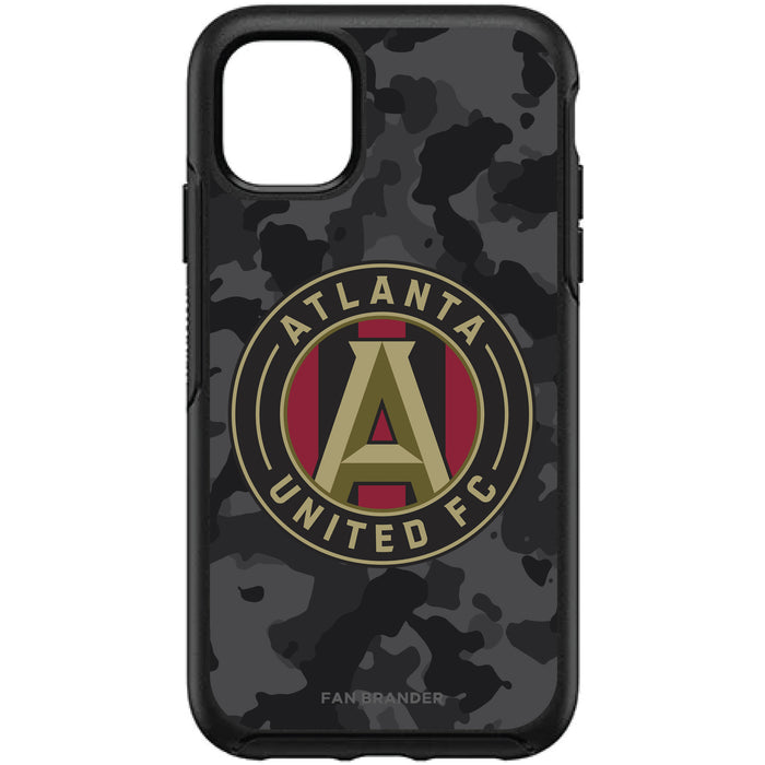 OtterBox Symmetry Black Phone case with Atlanta United FC Primary Logo