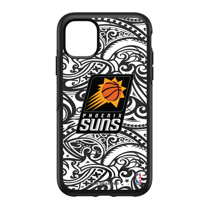 OtterBox Black Phone case with Phoenix Suns Primary Logo With Black Tribal