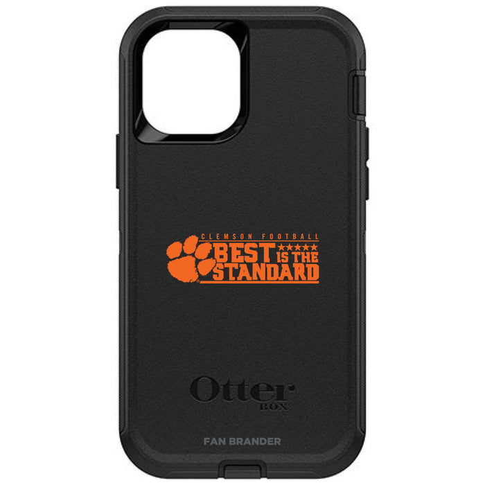 OtterBox Black Phone case with Clemson Tigers Best Standard