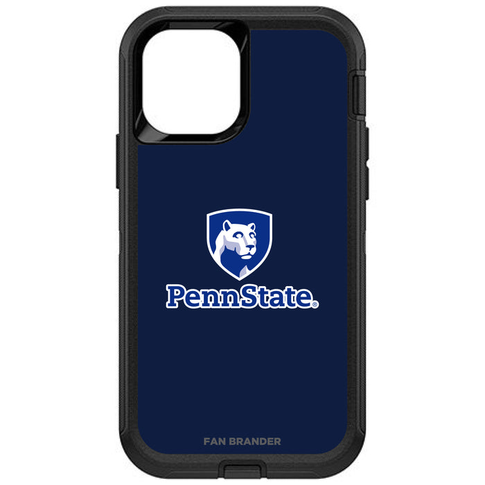 OtterBox Black Phone case with Penn State Nittany Lions Shield With Team Background