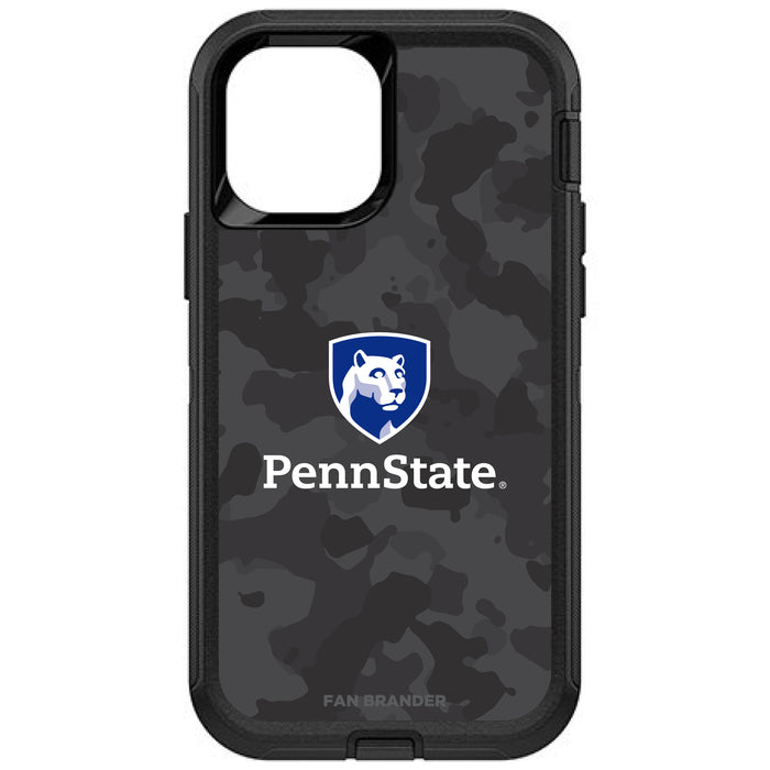 OtterBox Black Phone case with Penn State Nittany Lions Shield with Team Color Tribal